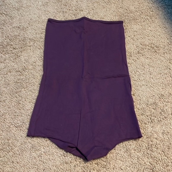 American Apparel strapless bodysuit in purple/plum - Picture 2 of 4